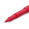 KAWECO CSR2-RD Ballpoint Pen, Water-Based, Classic, Sports, Red