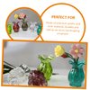 Toyvian 5pcs Mini Vase Resin Doll Vase Miniature Dollhouse Items Tiny Houses Accessories Doll Vases Dollhouse Home Decoration Dollhouse Stuff Micro Flower Vase Work Desktop Statue Plastic