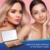 Graftobian HD High-Definition Super Palette - Foundation Palette, Professional Face Cream Palette, Contour & Coverage Face Makeup, Artist Kit Addition-Cool