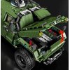 General Jim's Warrior Off Road Vehicle 1:8 Model MOC Modular Building Block 3175 Piece Military Style Vehicle Great for Adults and Teens.