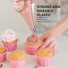 Riccle Disposable Piping Bags 12 Inch - 100 Anti Burst Pastry Bags - Icing Piping Bags for Frosting - Ideal for Cakes and Cookies Decoration