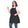 PERFEHAIR Waterproof Hair Dyeing Apron with Pockets for Men & Women - Salon Hairdresser and Barber Protective Apron with PU Coating - Ideal for Haircuts, Styling, Coloring
