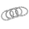 X AUTOHAUX 4pcs 37.2mm x 16 Ball Bearing Cages Crank Bearings Wheel Bearing Retainer for Bicycle
