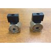 1/4" Drain Cock Ball Valve 2 Pieces Set replacement for Air Compressors