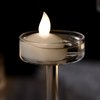 IMAGE Floating Candles, Flameless Floating LED Tea Lights 12 Pack Waterproof Tealight Candles for Wedding Party Spa Home Indoor Outdoor Decor-Warm White