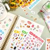 24 Sheets Daily Planners Monthly Celebrations Planner Stickers for Calendar Decorating, Planning, Scrapbooking, Holiday Seasonal General Events, 1,100+ Stickers Per Pack