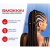 INNOVATION SMOKKIN Strong Hold Hair Gel, Edge Control, Braiding Gel, Locking & Twist Styling Wax, Versatile Styling Locking Gel Applicable To Diverse Hair Types. (Cotton Candy 16.9 Fl oz)