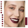 evpct 6Pcs Plum Wine Red Silky Velvet Matte Liquid Lipstick Lip Gloss Set for Women Long Lasting 24 Hours Color Stay Lipstick labiales matte larga duracion mate 24 horas originales 09#