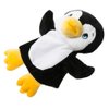 HollyHOME Plush Zoo Friends Hand Puppet Animal Puppet Penguin for Kids Storytime 14 Inches Black