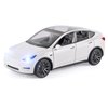 OANMYJJO Toy Cars Y 1/24 Zinc Alloy Diecast Metal Model Car, Pull Back Toy Model with Light and Music, Suitable for Children Aged 3 and Above as Gifts(White)