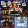 WhatSign Nativity Crafts for Kids - 24PCS Nativity Scene Stickers Crafts DIY Nativity Stickers Ornament Religious Craft Kits Christmas Tree Decor Christmas Gifts for Kids Classroom Party Favors