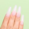 AIMEILI Transparent Milky White Nude Gel Nail Polish Soak Off U V LED Hema Free Gel Nail Lacquer Salon DIY Set Of 4pcs X 10ml - Kit Set 20