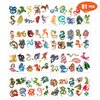 81PCS Dragon Temporary Tattoos Stickers Themed Birthday Party Decorations Supplies Favors Decor Cute Gifts for Kids Girls Women Adults Boys Classroom Prizes Rewards