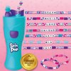 Imagimake Spin n Pop DIY Bracelet Making Kit | Patented Electric Bracelet Maker | Ages 8-13 | Create 10 Unique Bracelets with Shiny Foil Beads, Alphabet Beads & Clasps for Teen Girls