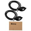 2 Set Blood Pressure Bulb Pump Replacement Rubber Inflation Bulb Adjustable Blood Pressure Pump Blood Pressure Monitor Manual Pump Blood Pressure Hand Pump with Tubing Air Valve for Sphygmomanometer