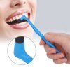 Professional Tooth Stain Remover, Dental Teeth Whitening Polisher Tooth Stain Eraser Plastic Teeth Cleaning Polishing Tool Oral Hygiene Care Tool(Blue)