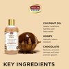 African Pride Moisture Miracle Honey, Chocolate & Coconut Oil Conditioner - Helps Repair & Replenish Moisture to Natural Coils & Curls, Nourishes & Restores, Sulfate Free, Color Safe, 12 oz