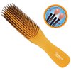 Giorgio GIO1 Gentle Hair Brush Dresser Size. Wet & Dry Pro Hair Brush Detangler. Soft for Sensitive Scalp. Good For Men Women & Kids All hair lengths. Durable and Anti-Static. (Set, Orange)