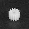 uxcell 10pcs Plastic Gears 12 Teeth Model 123A Reduction Gear Plastic Worm Gears for RC Car Robot Motor