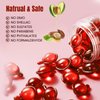 podafu No Rinse Hair Treatment Serum, 40 Pcs Hair Vitamin Serum Capsule, Moisturizing Oil Capsules Make Hair Shiny with Avocado, Argan Oil & Vitamins A, C, E, B5