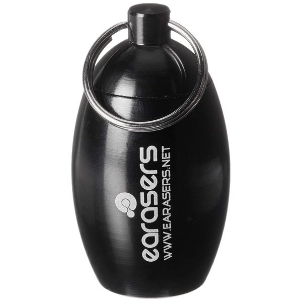 Earasers Ear Plug Carrying Case Black