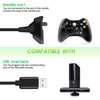 6Ft Charging Cable for Xbox 360, Wireless Controller USB Charging Cable Compatible with Microsoft Xbox360 / Xbox 360 Slim Wireless Game Controllers