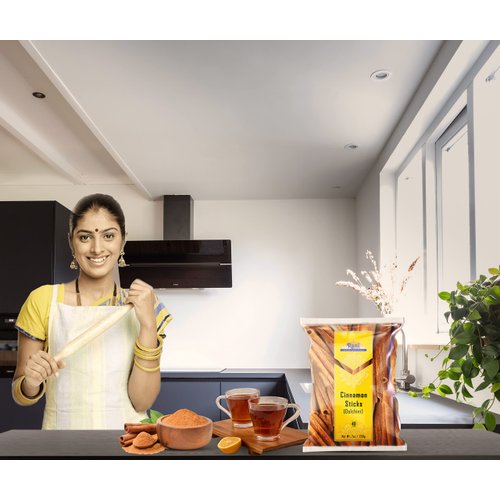 Rani Cinnamon Sticks 7oz (200g) ~ 22-26 Sticks 3" in Length Cassia Round ~ All Natural | Vegan | No Colors | Gluten Friendly | NON-GMO | Kosher