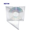 KEYIN Standard Clear CD Jewel Case - Premium, 10 Pack