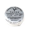 Vapon Topstick Clear Double Sided Medical Grade Adhesive Tape Roll 3/4" x 108"
