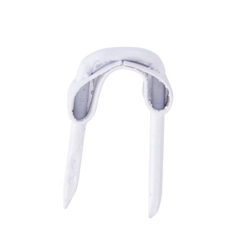 Gardner Bender MSW-1540 Fiber Insulated Staples ⅛ Inch., Secures Low-Voltage / Bell Wire / Speaker / Telephone & Thermostat, Splinter Free, 40 Pk., White