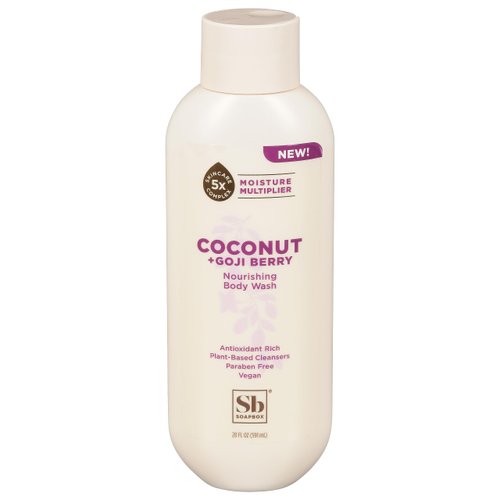 Soapbox, Body Wash Coconut Goji Berry, 20 Fl Oz