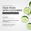 APIVITA Express Beauty Face Mask with Cucumber - Moisturizing & Nourishing Face Mask, 12 Masks Included