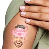Big Dot of Happiness Custom Photo Last Rodeo - Pink Cowgirl Bachelorette Party Favors - Fun Face Temporary Tattoos - Set of 12