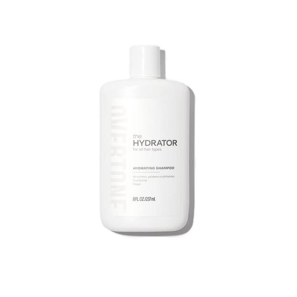 oVertone Haircare The Hydrator Moisturizing Shampoo - 8 oz Sulfate-Free Hair Cleanser for All Hair Types - Moisturize and Hydrate with Cruelty-Free Shampoo
