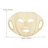 DOITOOL Reusable Silicone Facial Mask Cover, 3Pack Silicone Facial Mask Sheet, Anti-Wrinkle Silicone Face Mask Holder for Sheet Masks, Prevent Evaporation, Beauty Face Tool