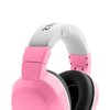 Walker's Infant Passive Muffs, 23dB Noise Reduction Rating Loud Sounds Shooting Hearing Protection Passive Muffs for Infants/Toddlers, Attachable Growband Included, Pink