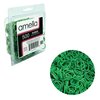 Amelia Beauty | 500 Count 1/2" Rubber Bands | Premium US Made Rubber Hair Ties | Ideal for Ponytails, Braids & Beards | Strong All Day Hold | Convenient Re-closable Container | Lime