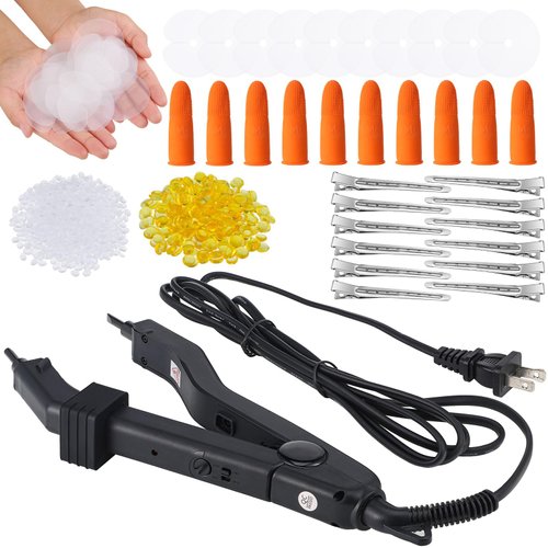 Lanties Bond Hair Extensions Tool K Tips Hair Extensions Tool 12 Templates Hair Clips 50 Fusion G...