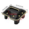 OGRC Brass Axle Differential Cover Front Rear Diff Cover Case for Traxxas TRX4M 1/18 RC Crawler Upgrade - 17.4g/2pcs