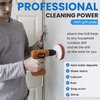 Bring It On Cleaner Hard Water Stain Remover, Shower Door Cleaner Plus Scrubbing Drill Pads
