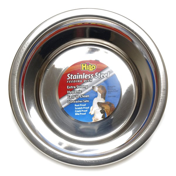 Hilo Stainless Steel Pet Feeding Dish - 2 Quart