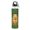 Tree-Free Greetings VB48025 John W. Golden Artful Traveler Stainless Steel Water Bottle, 18-Ounce, Pomeranian