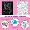 JUNQIU Scratch Art for Kids, Rainbow Scratch Paper Art Set - Unicorn, Arts and Crafts for Kids Ages 4-8 Girls Boys, Kids Activity & Christmas Crafts, Stocking Stuffers for Kids