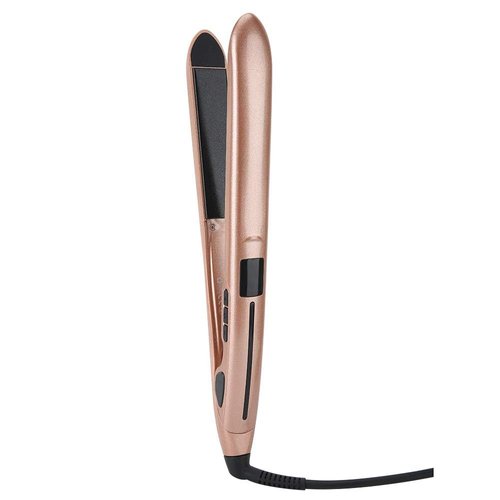 Hair Straightener, LED Ceramic Floating Plates Flat Iron Hair Straightener Electric Ceramic Infrared Hair Straightener Straightening Curling Iron for Hair Styling(us)