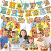 Capybara Birthday Party Supplies, Capybara Theme Party Decorations Includes Capybara Birthday Banner, Cake Topper, Cupcake Toppers, Balloons