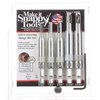 Make it Snappy Tools 5pc Self Centering Hinge Drill Bit Set, Spring Loaded. Proudly Made in the USA.