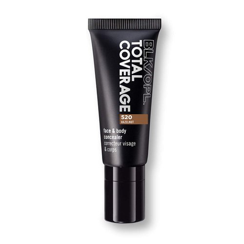 BLK/OPL Face & Body Concealer, Maximum All-Day Coverage with Matte Finish - Hydrating Concealer for Imperfections, Scars, Dark Spots & Blemishes - Talc-Free Smudge-Resistant Makeup (Hazelnut)
