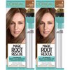L'Oreal Paris Magic Root Rescue 10 Minute Root Hair Coloring Kit, Permanent Hair Color with Quick Precision Applicator, 100% Gray Coverage, 6 Light Brown, 2 count