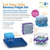 Learning Resources Cool Down Cubes Sensory Fidget Set for Kids Ages 4+, Social Emotional Learning Toys for Kids,Calm Down Corner,Stocking Stuffers for Kids