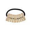 Xiwstar 4Pcs Rhinestone Hair Ties Ponytail Holder Elastic Crystal Wedding Party Hair Bands Ropes for Women Girls